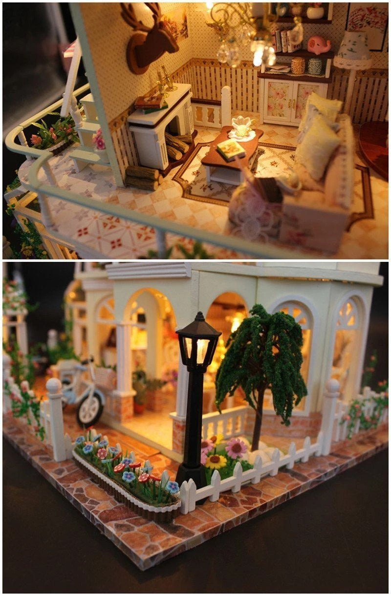 ZENDROP - DIY Wooden Miniature House Building Model Kit