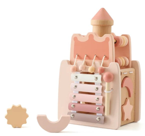 ZENDROP - Montessori Wooden 5-in-1 Educational Toy