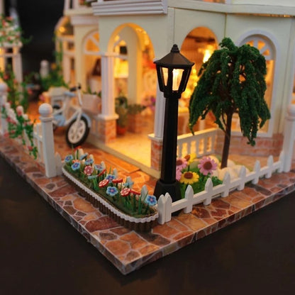 ZENDROP - DIY Wooden Miniature House Building Model Kit