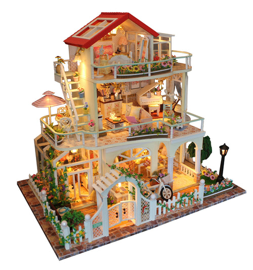 ZENDROP - DIY Wooden Miniature House Building Model Kit
