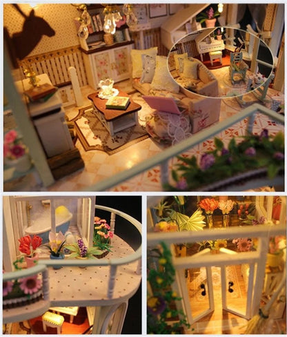 ZENDROP - DIY Wooden Miniature House Building Model Kit