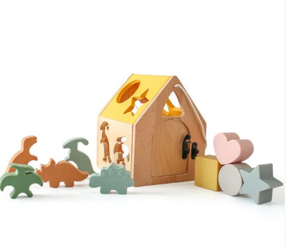 ZENDROP - Montessori Wooden 5-in-1 Educational Toy