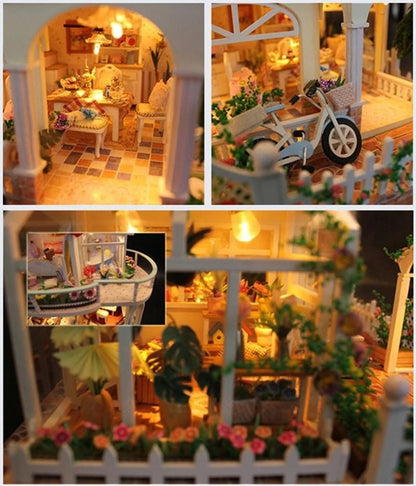 ZENDROP - DIY Wooden Miniature House Building Model Kit