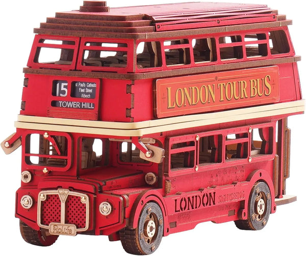 London Bus Holzmodell Bausatz
